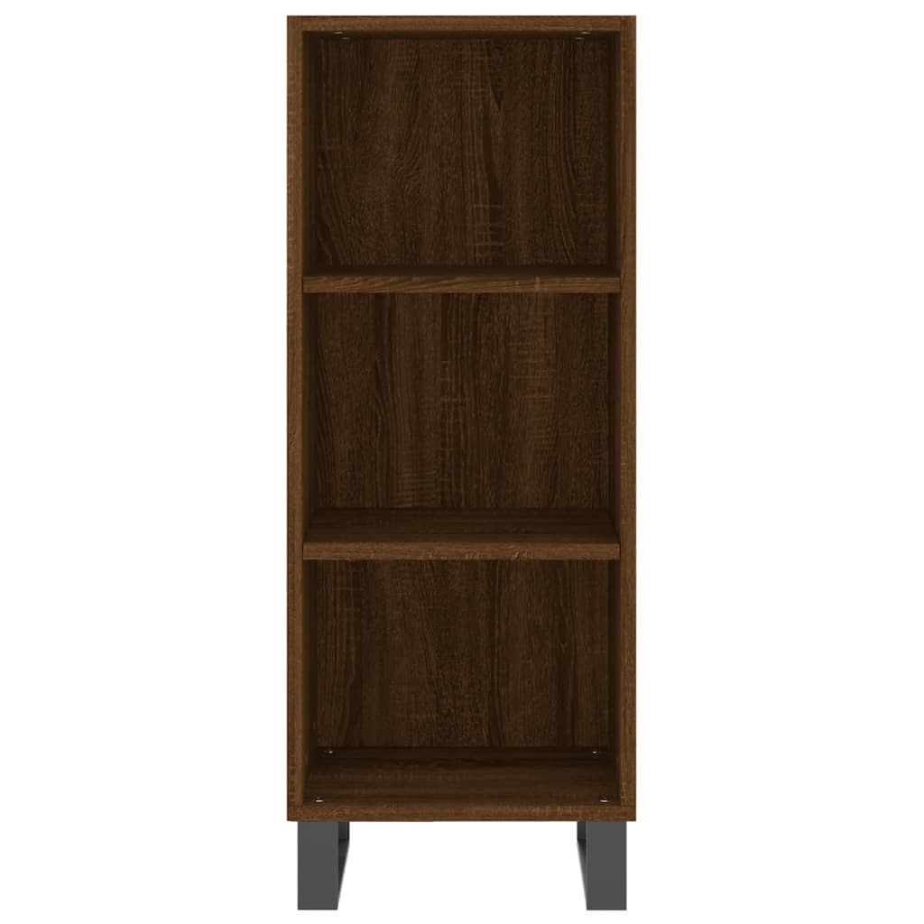 Skænk Brun Eg Look 34,5x32,5x90 cm Træmateriale
