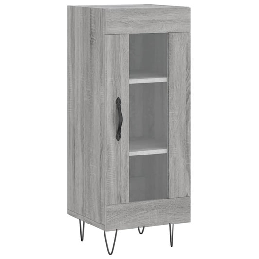 Sideboard Grau Sonoma 34,5x34x90 cm Holzwerkstoff