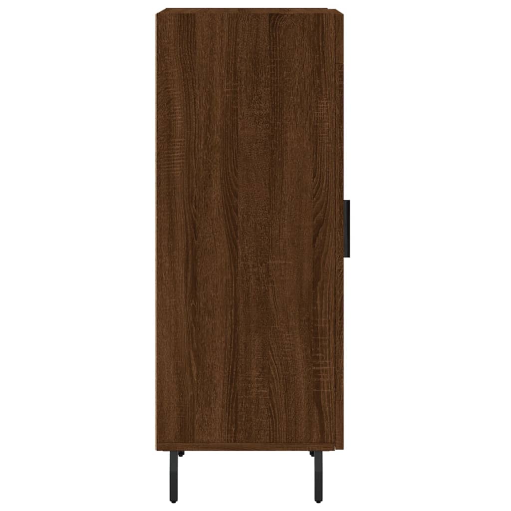 Skænk Brun Eg Look 34,5x34x90 cm Træmateriale