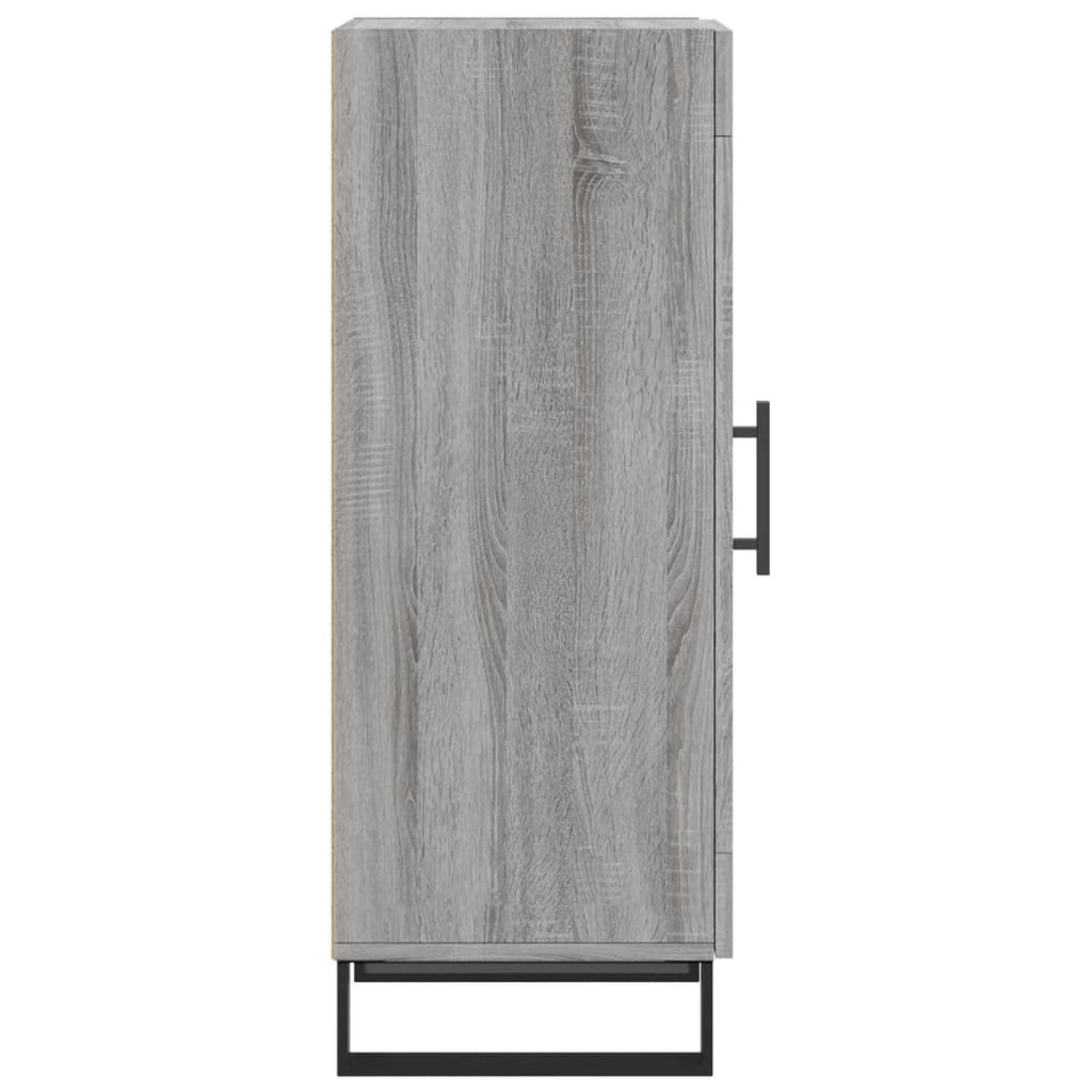 Skænk Grå Sonoma 34,5x34x90 cm Træmateriale