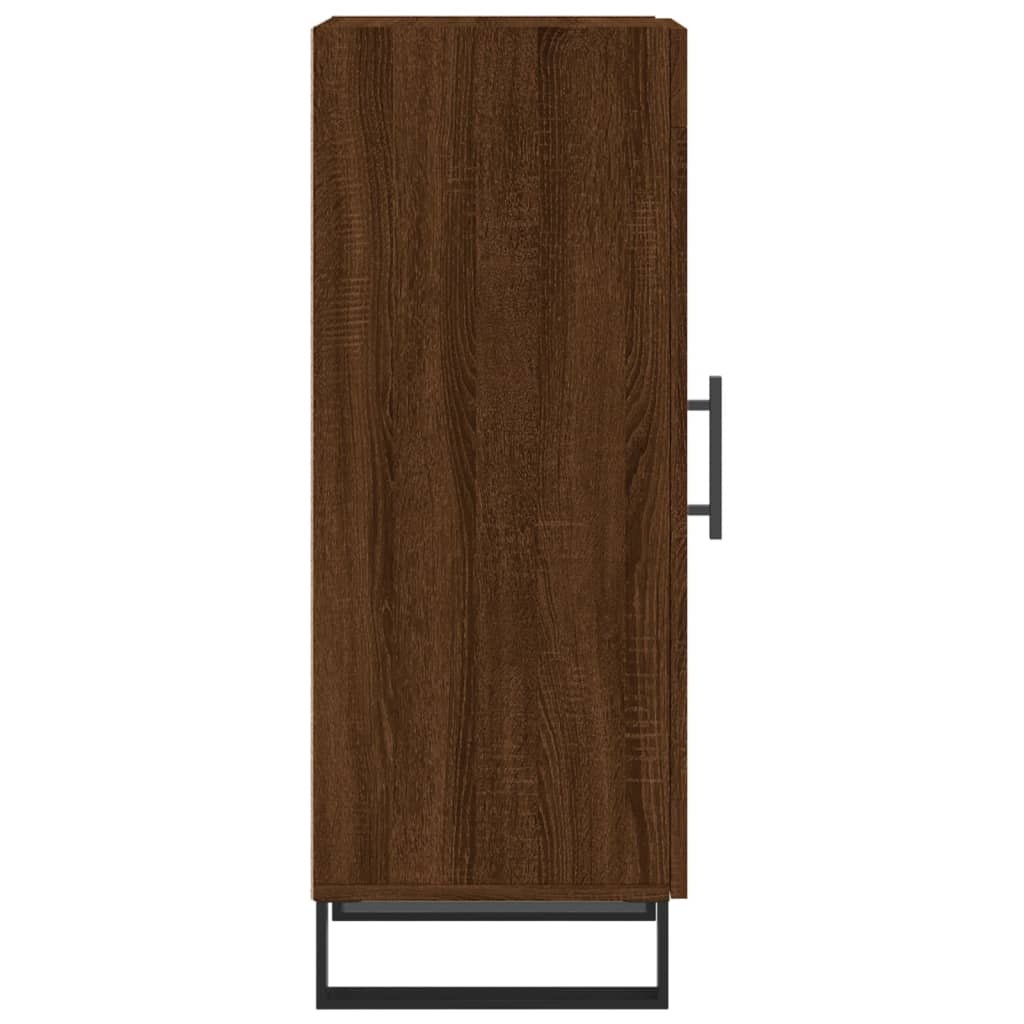 Skænk Brun Eg Look 34,5x34x90 cm Træmateriale