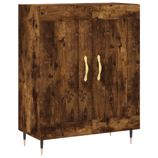 Sideboard Räuchereiche 69,5x34x90 cm Holzwerkstoff