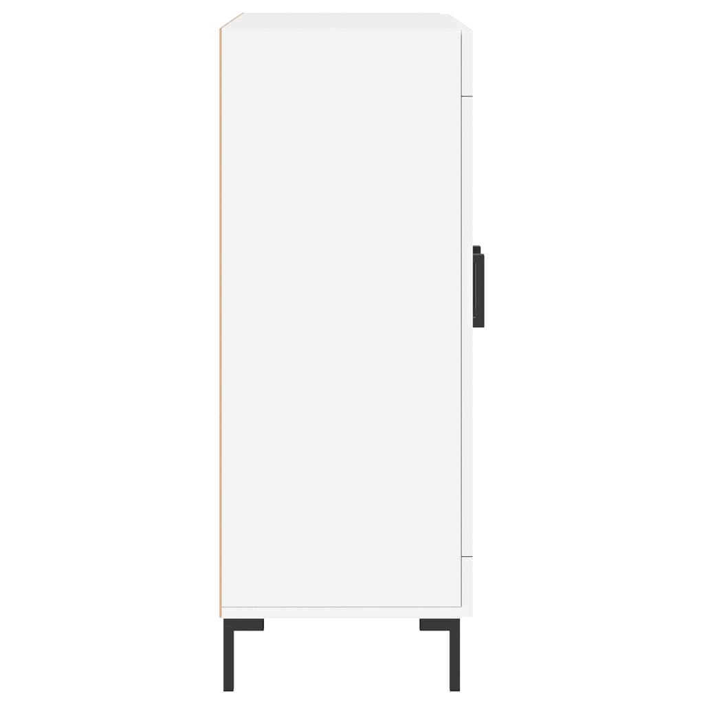 Skænk Hvid 69,5x34x90 cm Træ Materiale