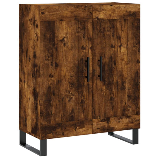 Sideboard Räuchereiche 69,5x34x90 cm Holzwerkstoff