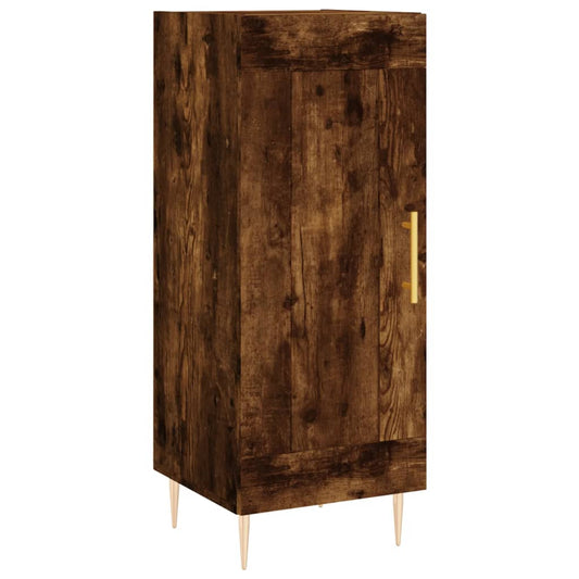 Sideboard Räuchereiche 34,5x34x90 cm Holzwerkstoff