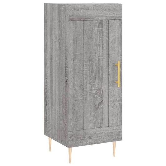 Sideboard Grau Sonoma 34,5x34x90 cm Holzwerkstoff