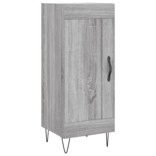 Sideboard Grau Sonoma 34,5x34x90 cm Holzwerkstoff