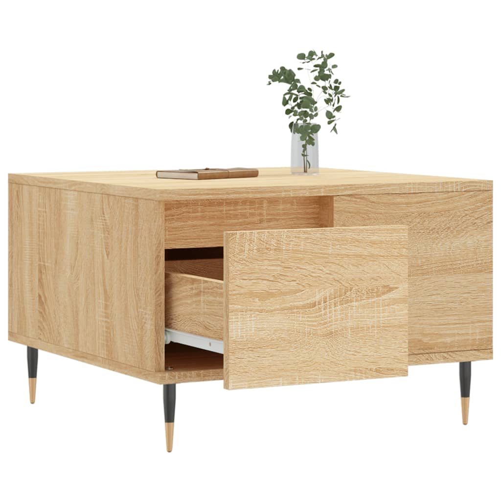 Sofabord Sonoma eg 55x55x36,5 cm træmateriale