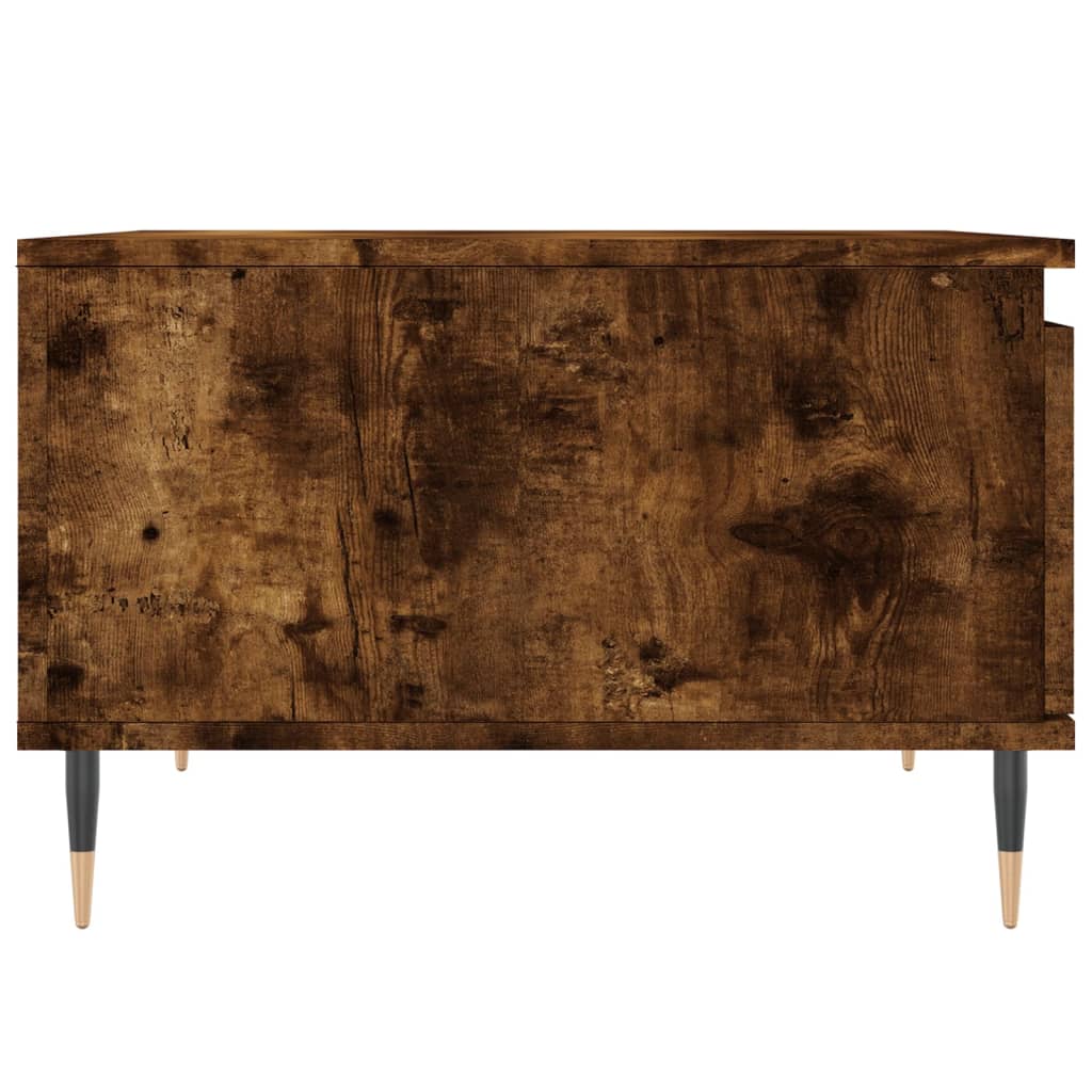 Sofabord røget eg 55x55x36,5 cm træmateriale