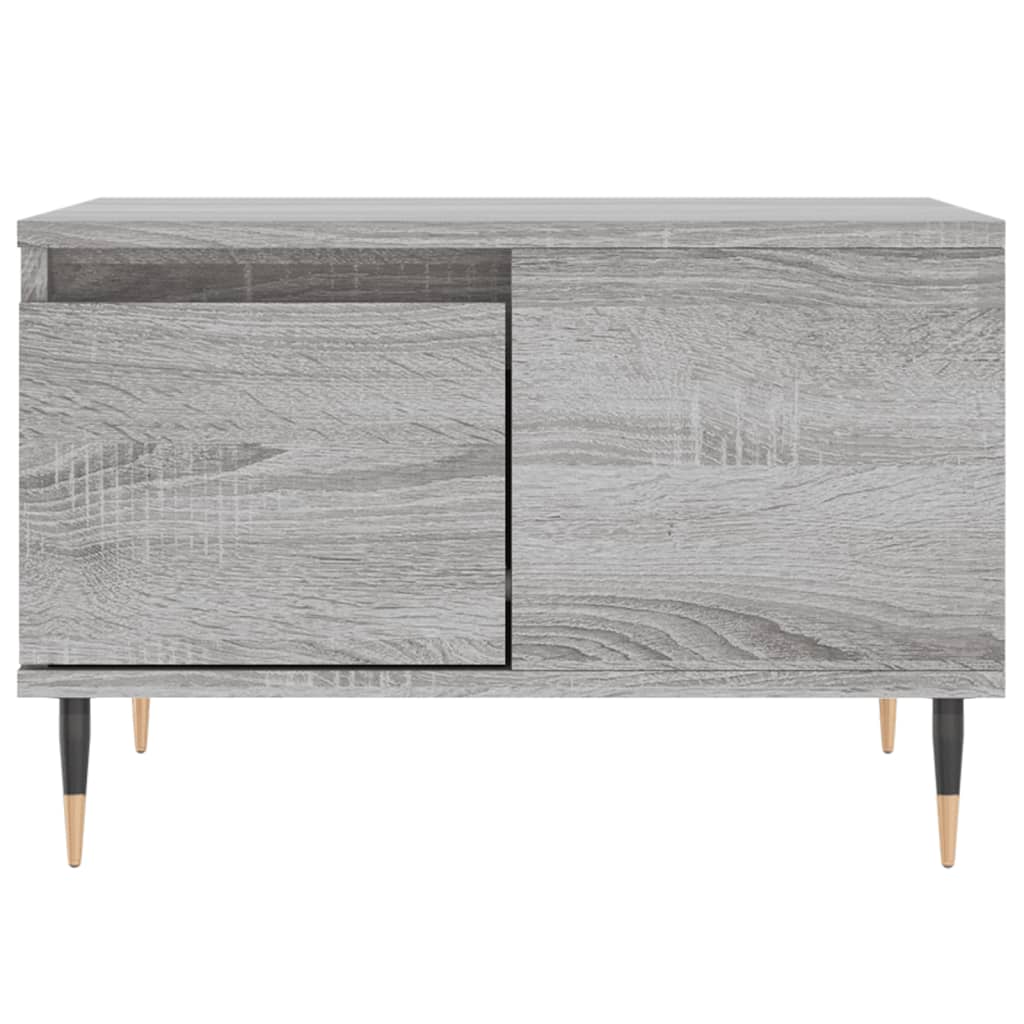 Sofabord Grå Sonoma 55x55x36,5 cm Træmateriale
