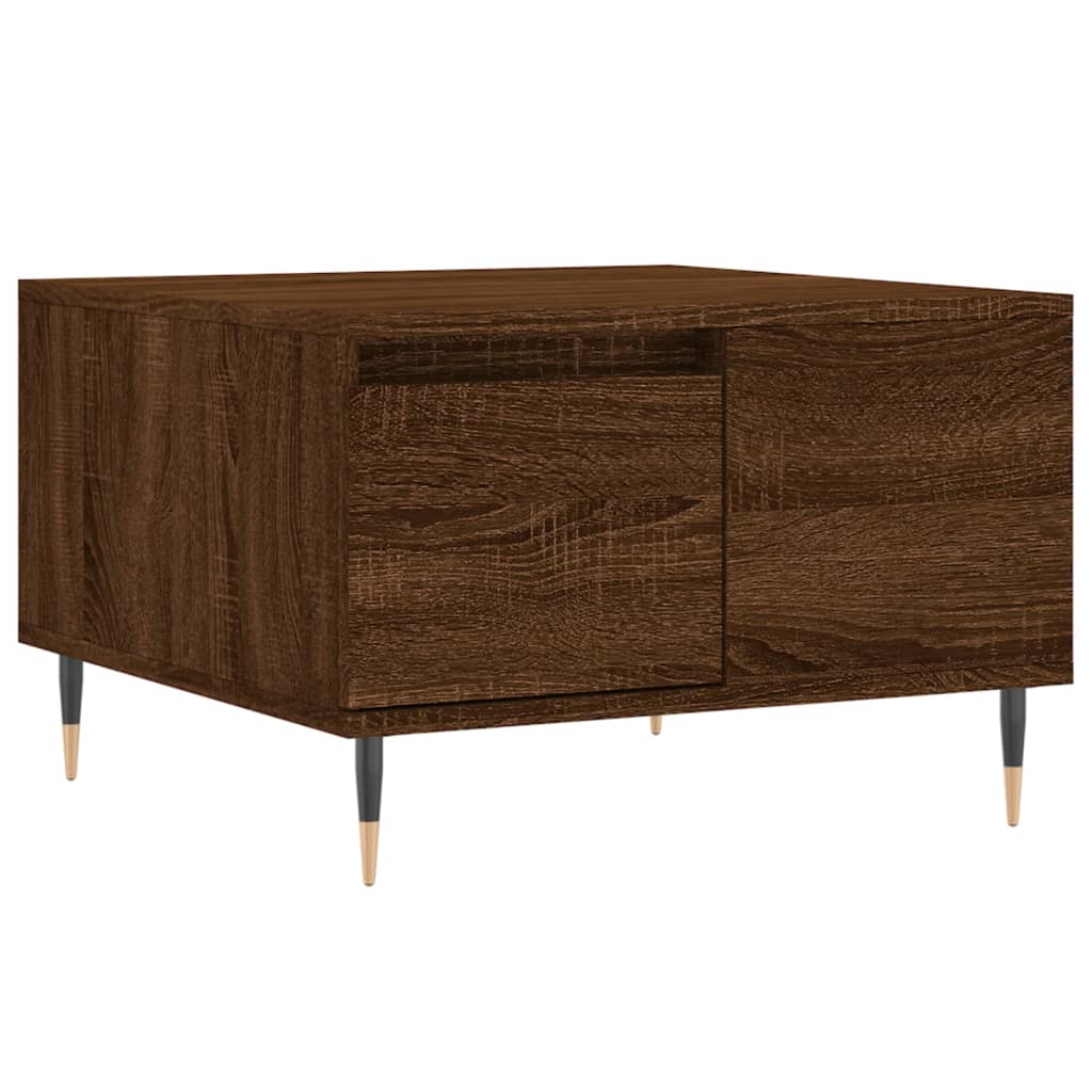 Sofabord Brun Eg Look 55x55x36,5 cm Træmateriale
