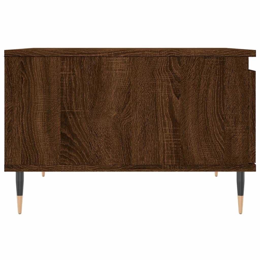Sofabord Brun Eg Look 55x55x36,5 cm Træmateriale
