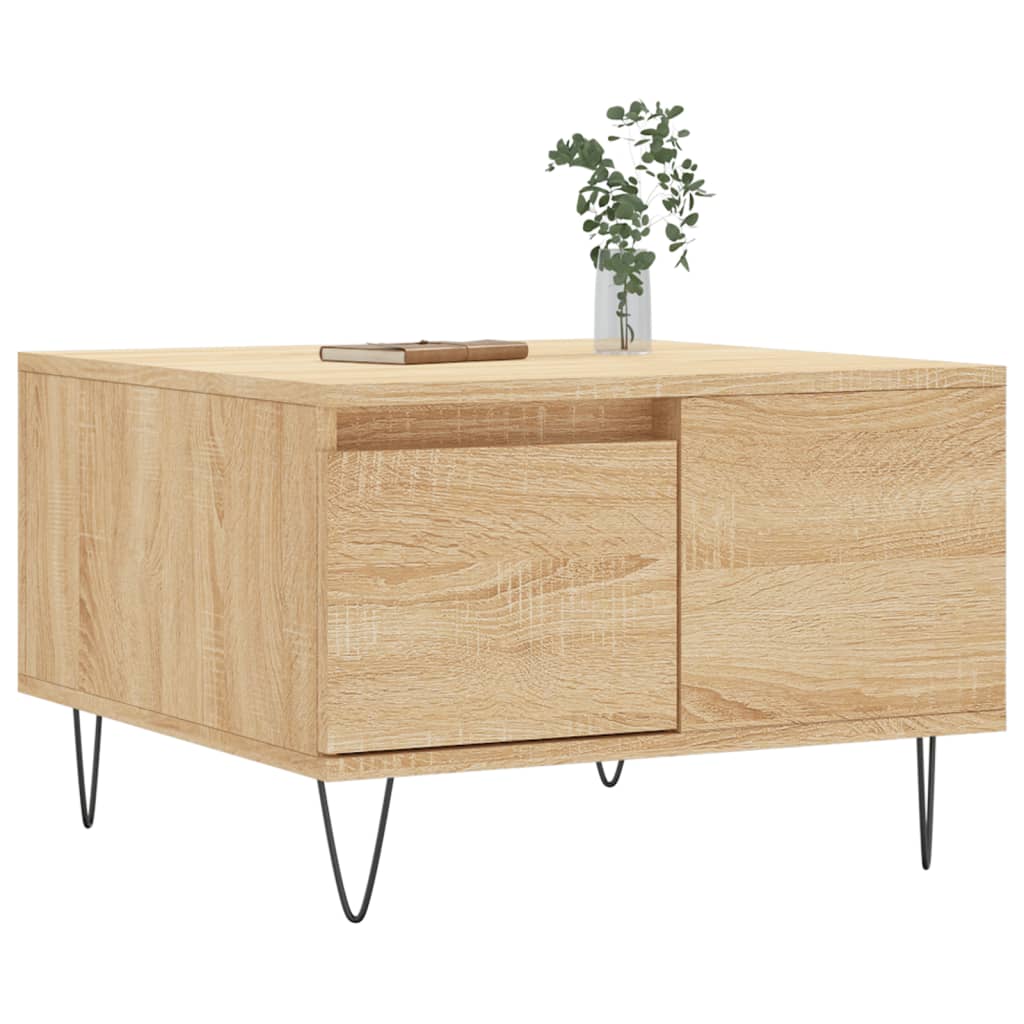 Sofabord Sonoma eg 55x55x36,5 cm træmateriale