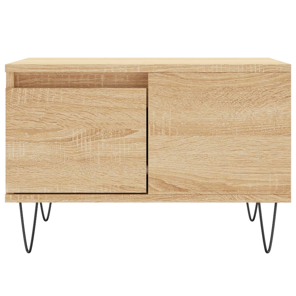 Sofabord Sonoma eg 55x55x36,5 cm træmateriale