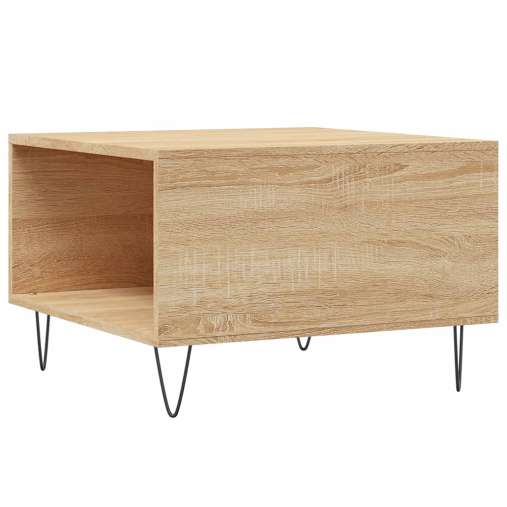 Sofabord Sonoma eg 55x55x36,5 cm træmateriale