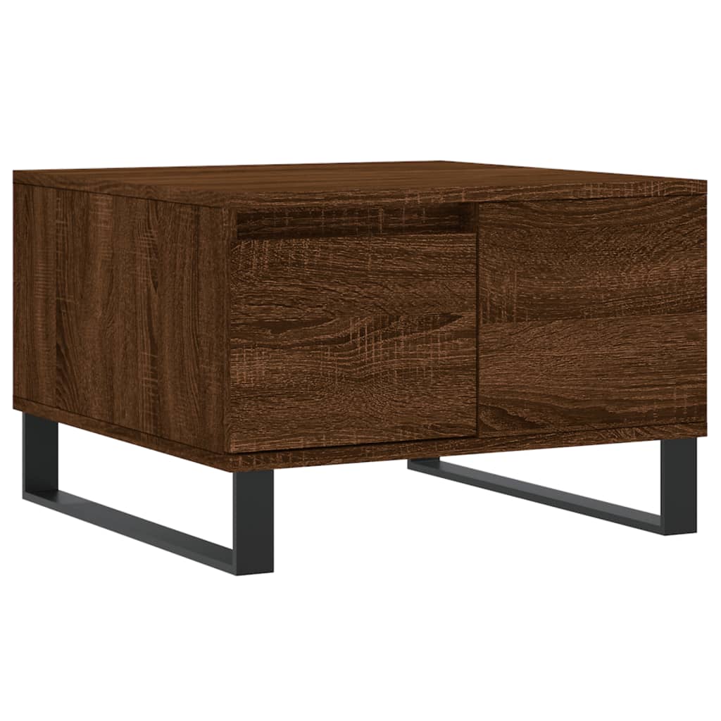 Sofabord Brun Eg Look 55x55x36,5 cm Træmateriale