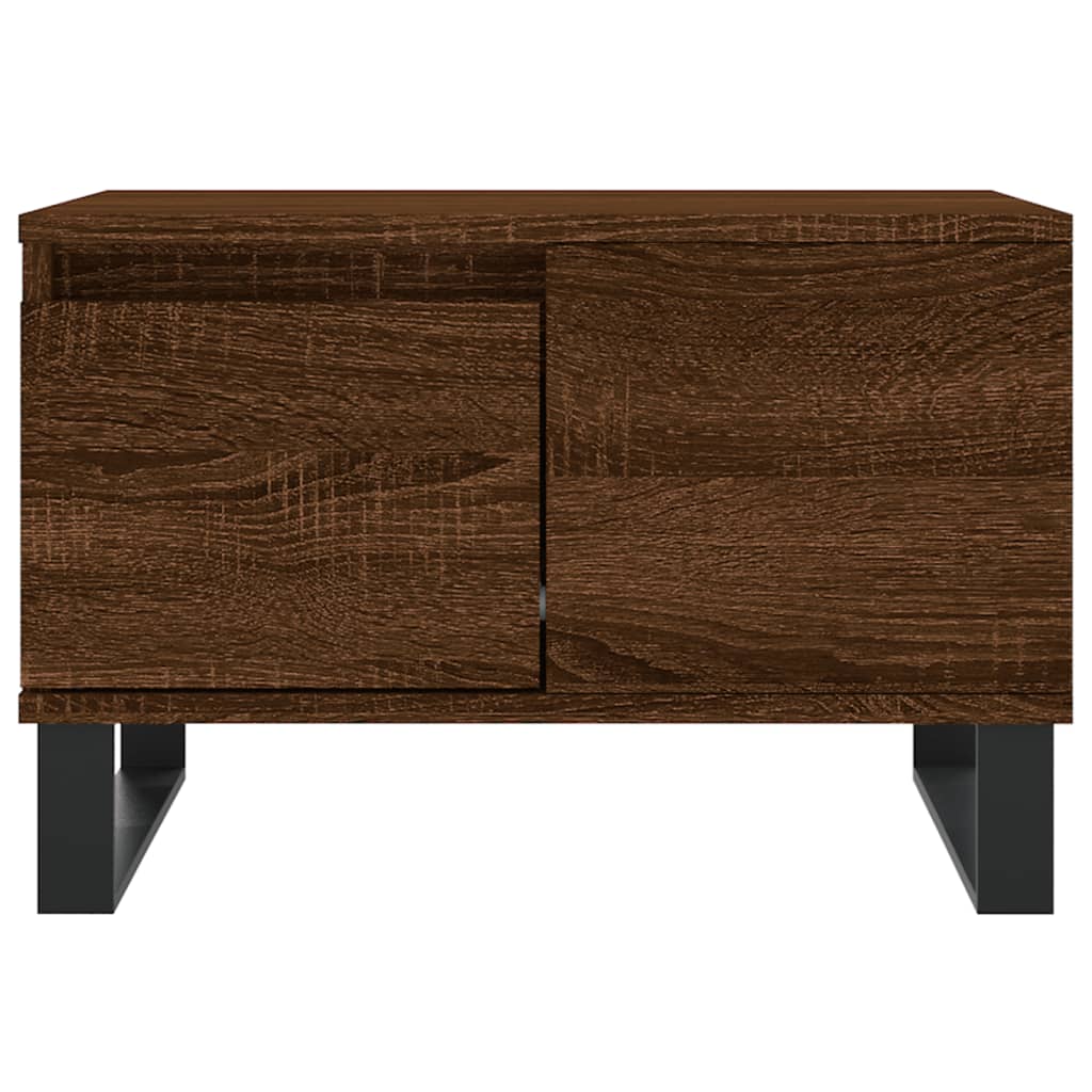Sofabord Brun Eg Look 55x55x36,5 cm Træmateriale