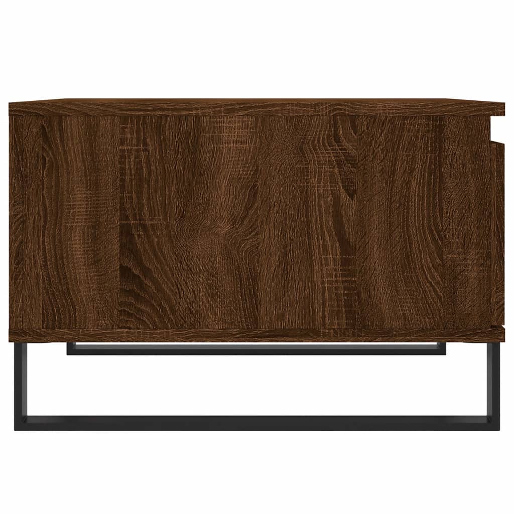 Sofabord Brun Eg Look 55x55x36,5 cm Træmateriale