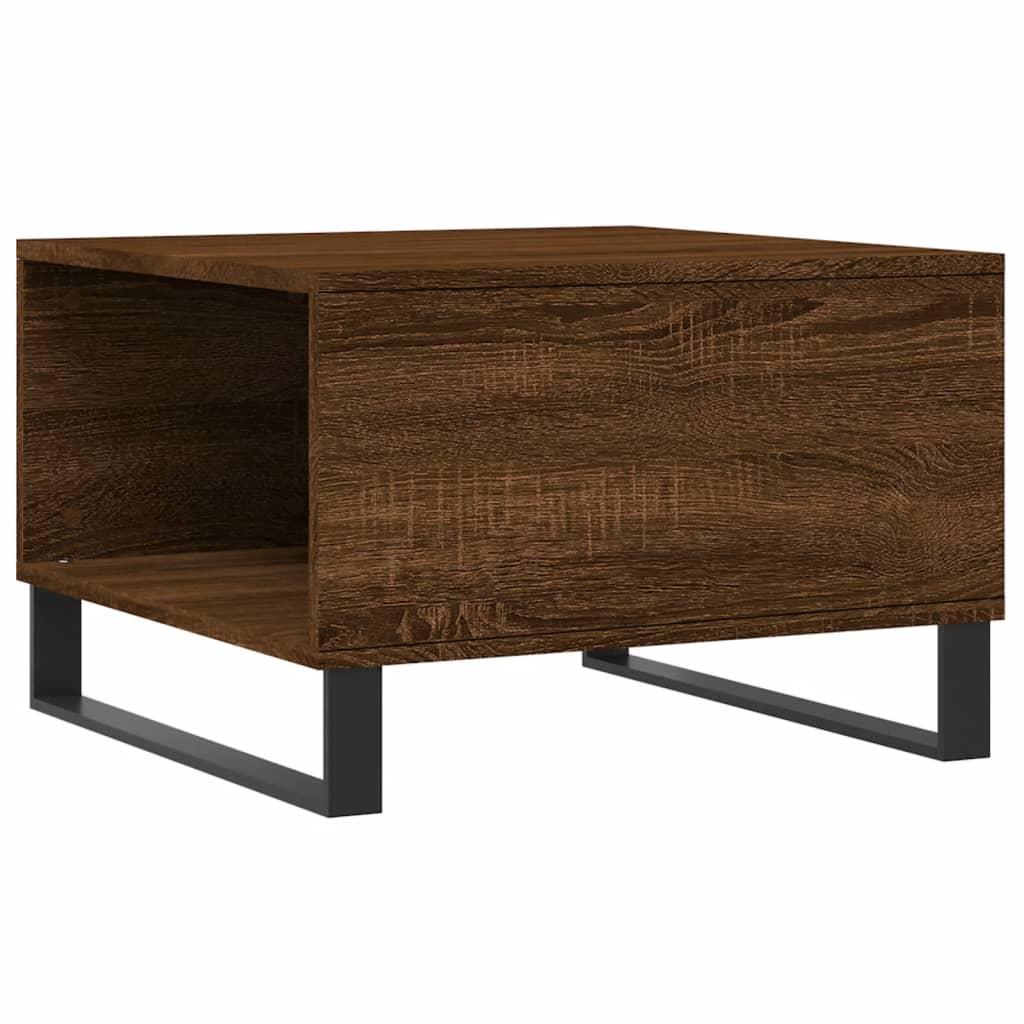 Sofabord Brun Eg Look 55x55x36,5 cm Træmateriale