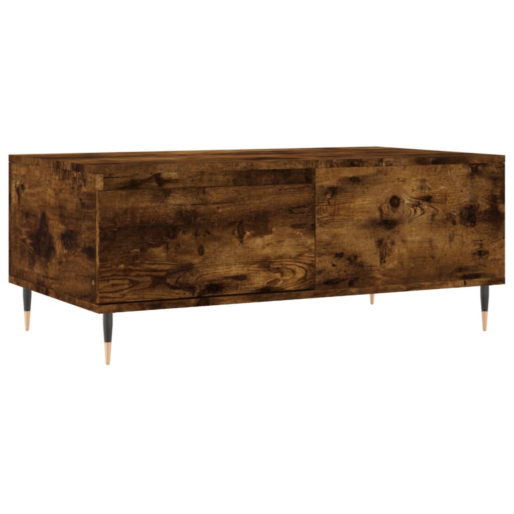 Sofabord røget eg 90x50x36,5 cm træmateriale