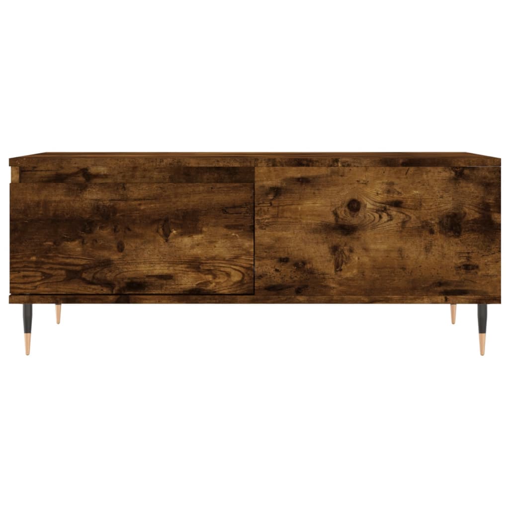 Sofabord røget eg 90x50x36,5 cm træmateriale