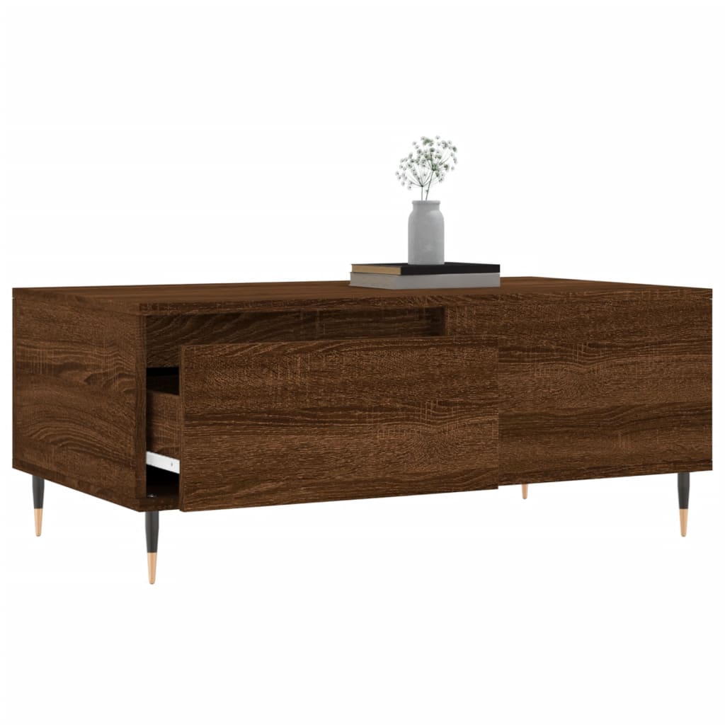 Sofabord Brun Eg Look 90x50x36,5 cm Træmateriale