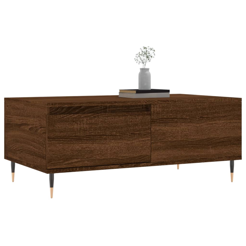 Sofabord Brun Eg Look 90x50x36,5 cm Træmateriale