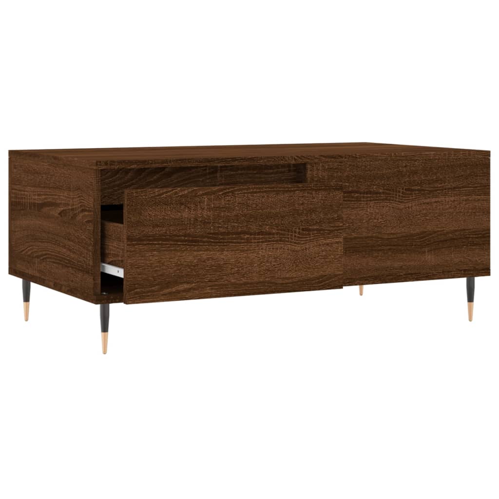 Sofabord Brun Eg Look 90x50x36,5 cm Træmateriale