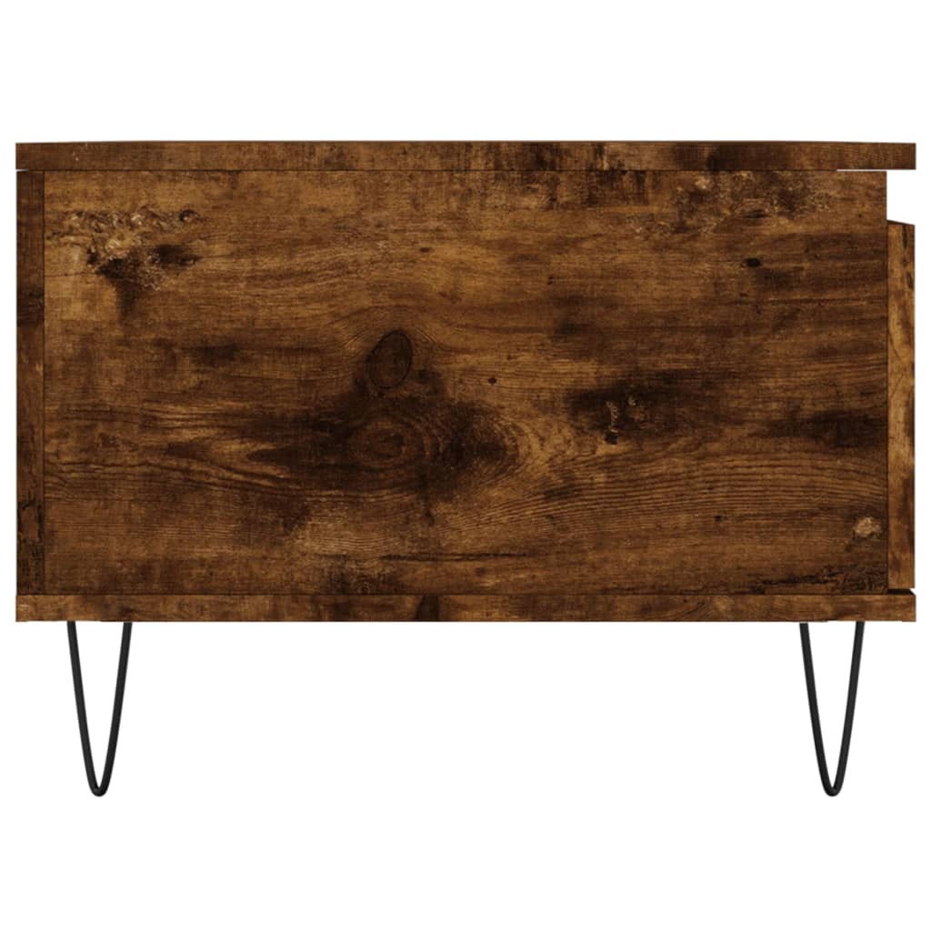 Sofabord røget eg 90x50x36,5 cm træmateriale