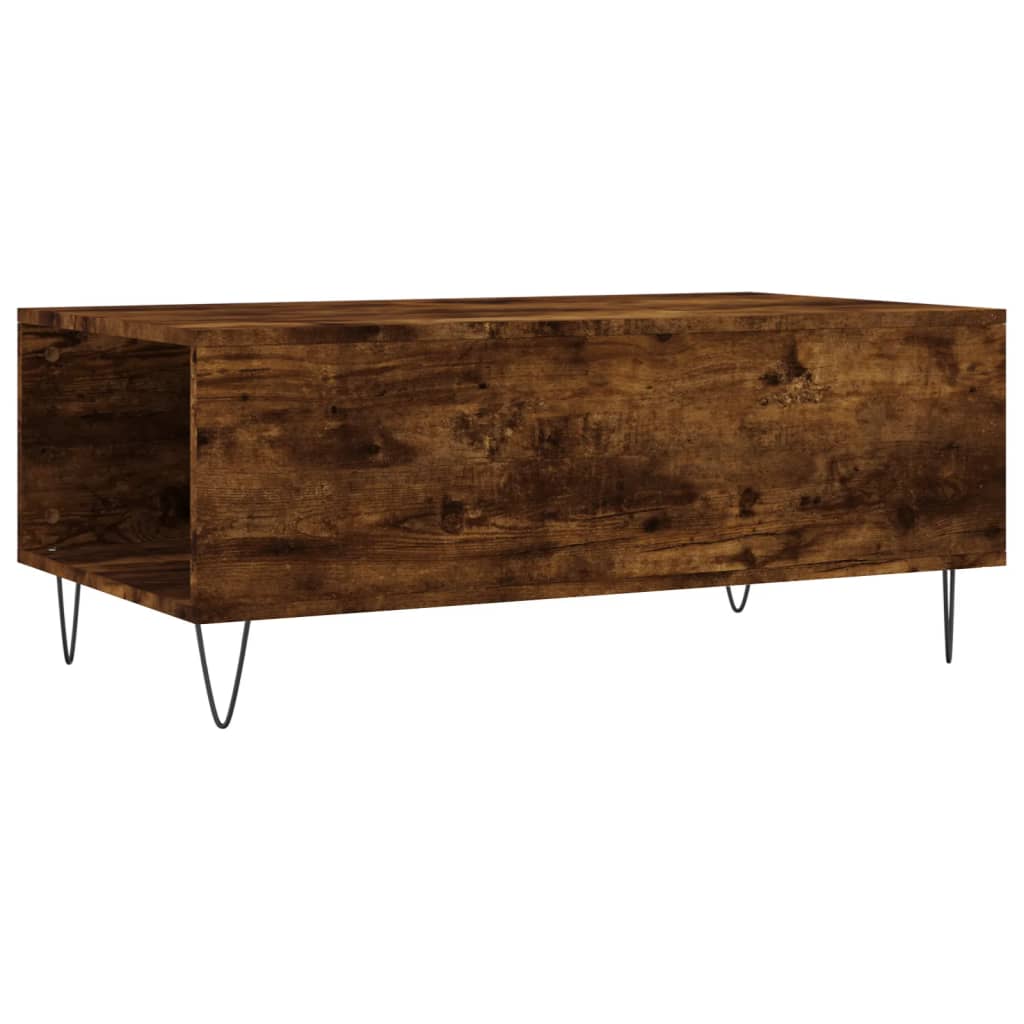 Sofabord røget eg 90x50x36,5 cm træmateriale