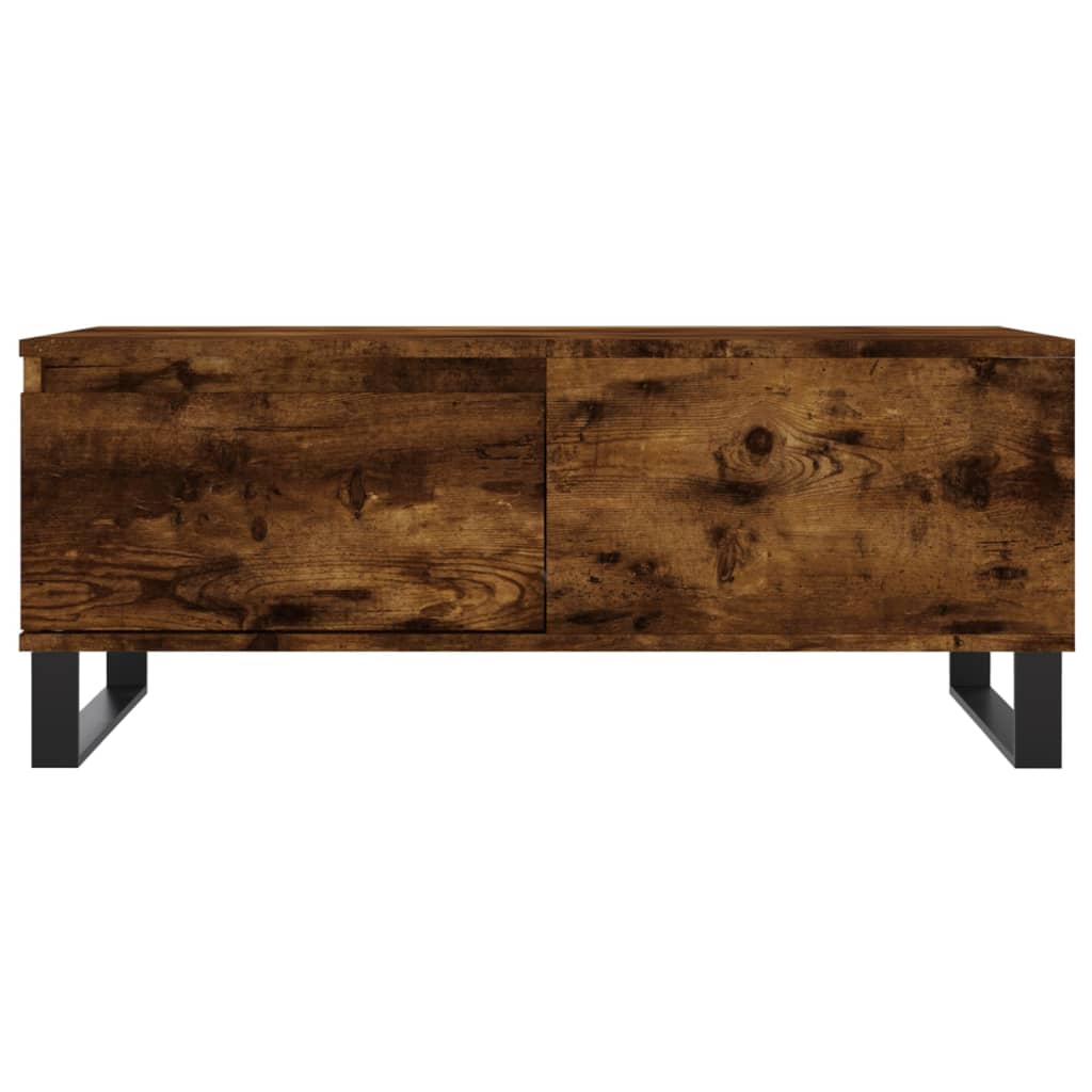 Sofabord røget eg 90x50x36,5 cm træmateriale