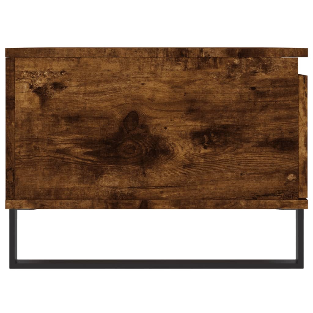 Sofabord røget eg 90x50x36,5 cm træmateriale