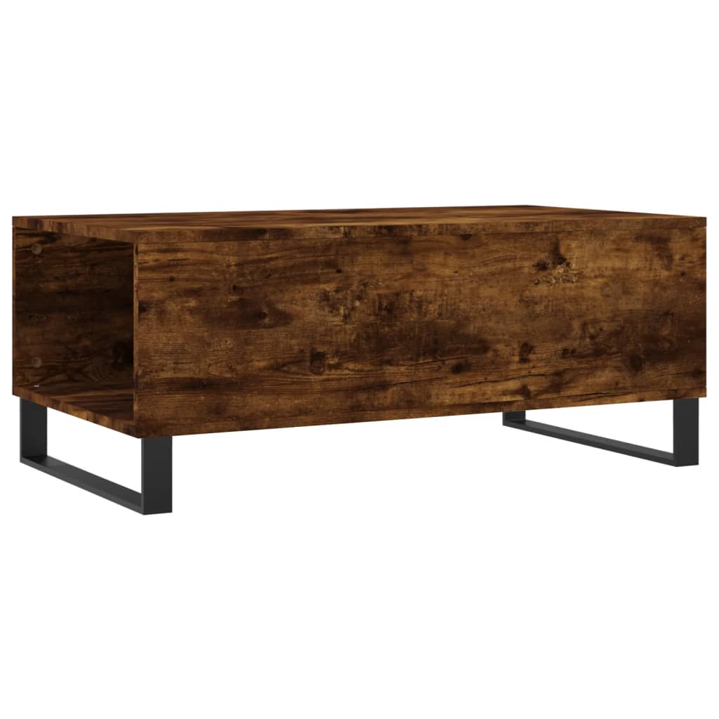 Sofabord røget eg 90x50x36,5 cm træmateriale