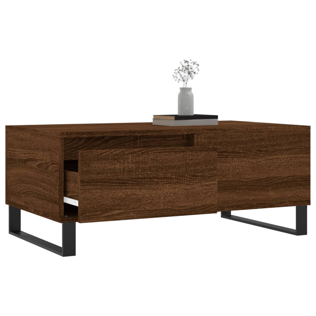 Sofabord Brun Eg Look 90x50x36,5 cm Træmateriale