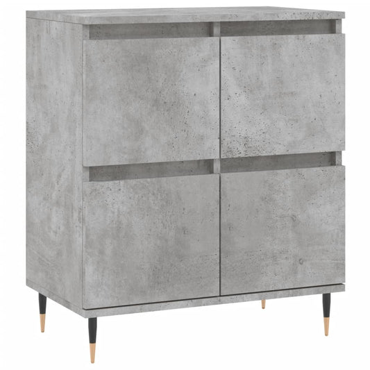Sideboard Betongrau 60x35x70 cm Holzwerkstoff