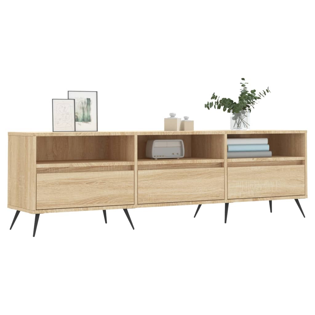 Tv-møbel Sonoma eg 150x30x44,5 cm træmateriale