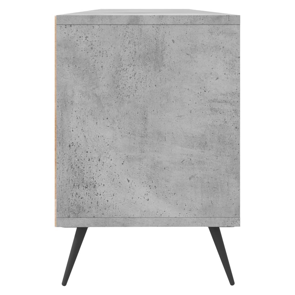 TV-møbel betongrå 150x30x44,5 cm træmateriale