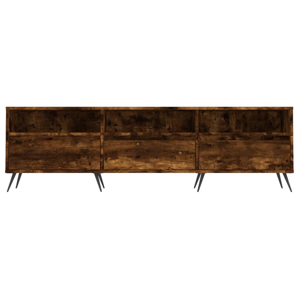 TV-møbel røget eg 150x30x44,5 cm træmateriale