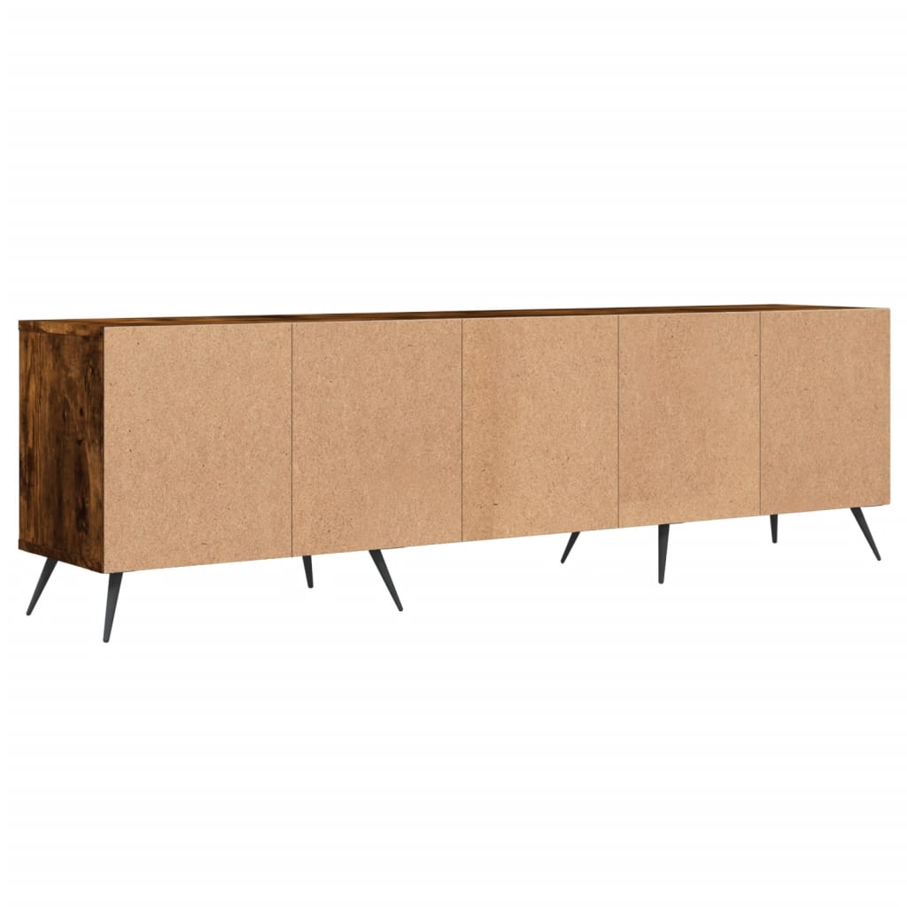 TV-møbel røget eg 150x30x44,5 cm træmateriale