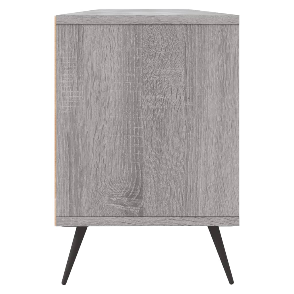 TV-skab Grå Sonoma 150x30x44,5 cm Træ Materiale