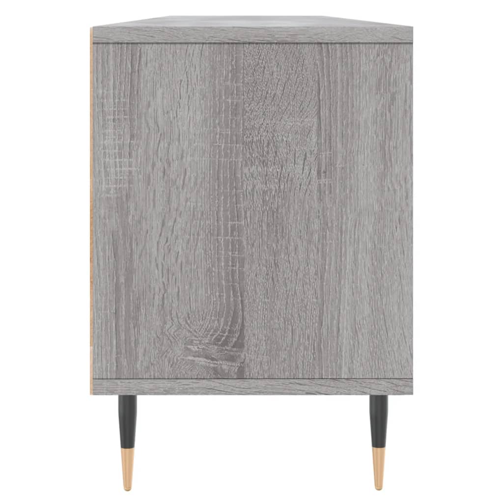 TV-skab Grå Sonoma 150x30x44,5 cm Træ Materiale