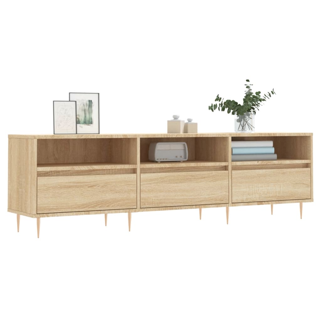 Tv-møbel Sonoma eg 150x30x44,5 cm træmateriale
