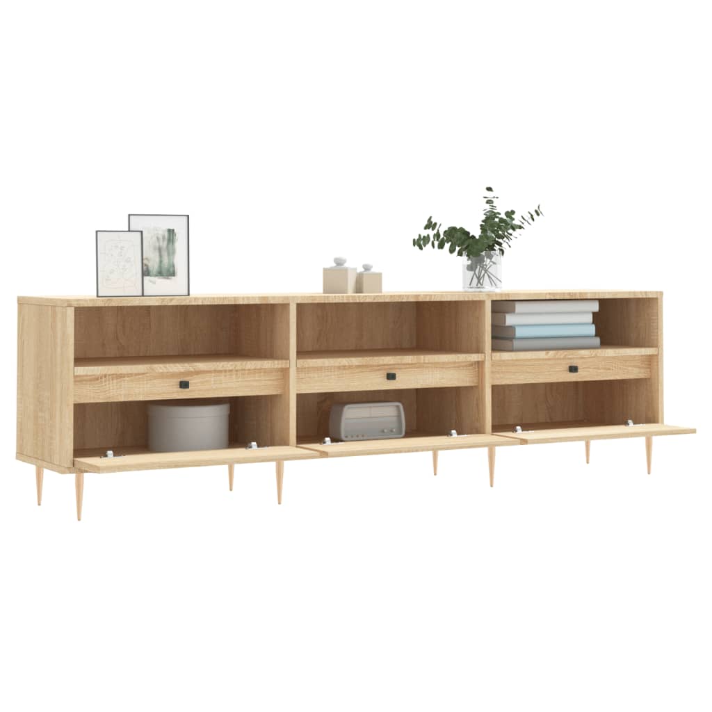 Tv-møbel Sonoma eg 150x30x44,5 cm træmateriale