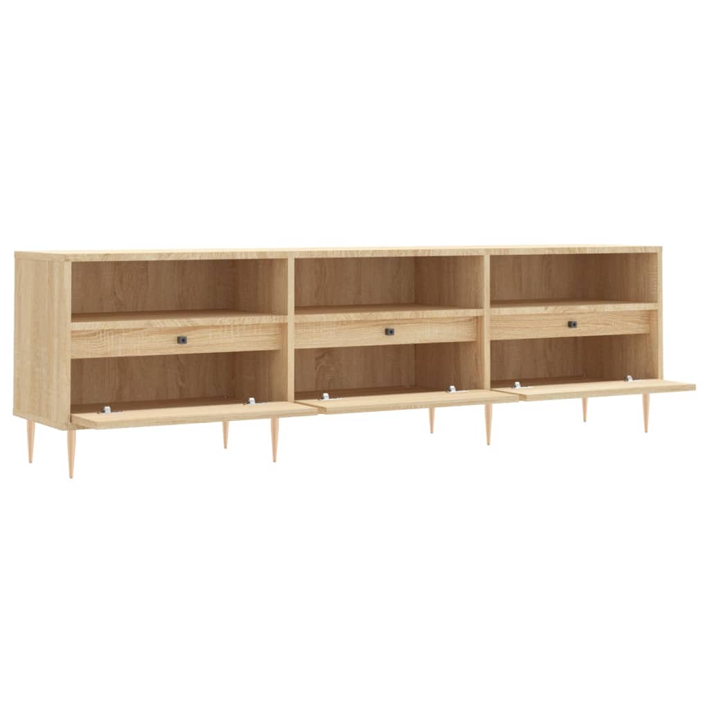 Tv-møbel Sonoma eg 150x30x44,5 cm træmateriale