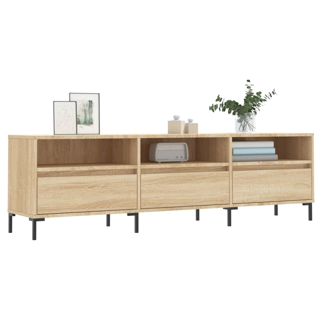 Tv-møbel Sonoma eg 150x30x44,5 cm træmateriale