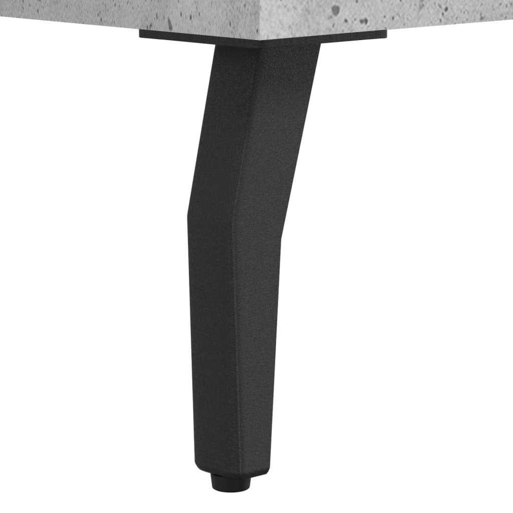 TV-møbel betongrå 150x30x44,5 cm træmateriale