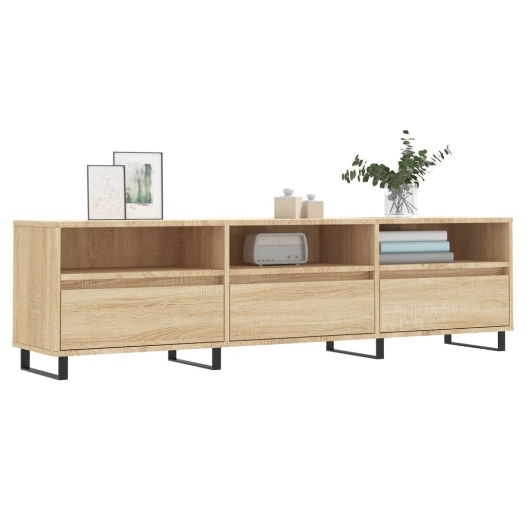 Tv-møbel Sonoma eg 150x30x44,5 cm træmateriale