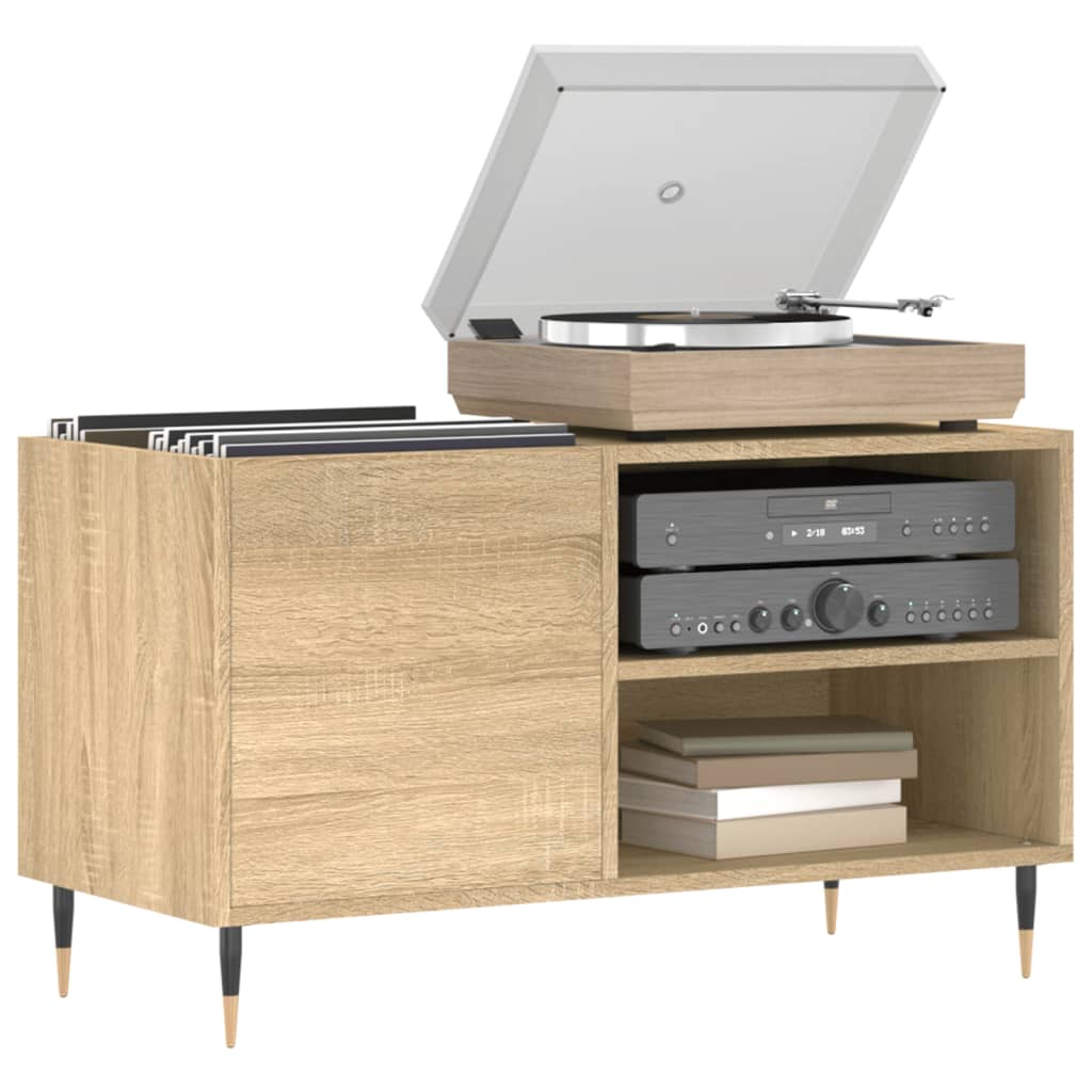 Pladeskab Sonoma Eg 85x38x48 cm Træmateriale