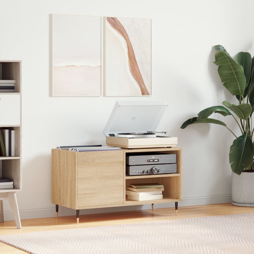 Pladeskab Sonoma Eg 85x38x48 cm Træmateriale