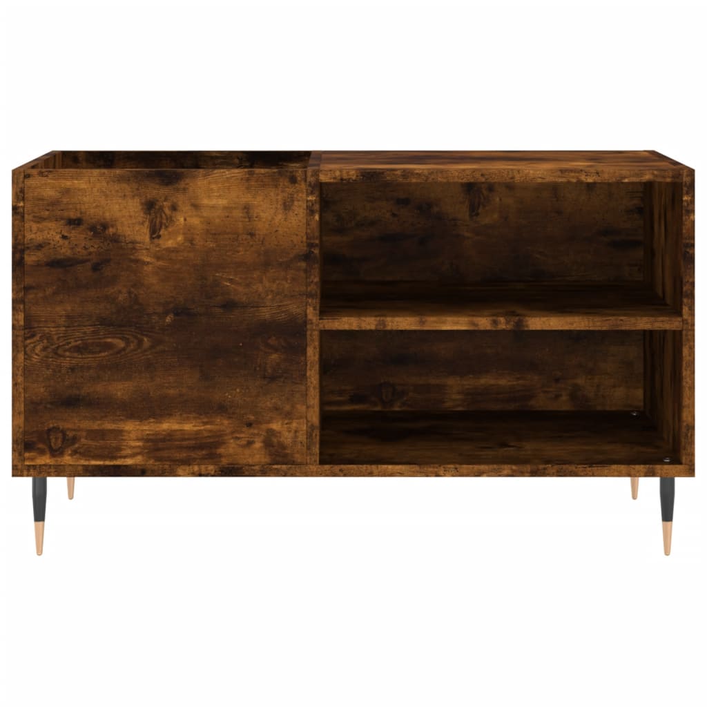 Pladeskab Røget Eg 85x38x48 cm Træmateriale